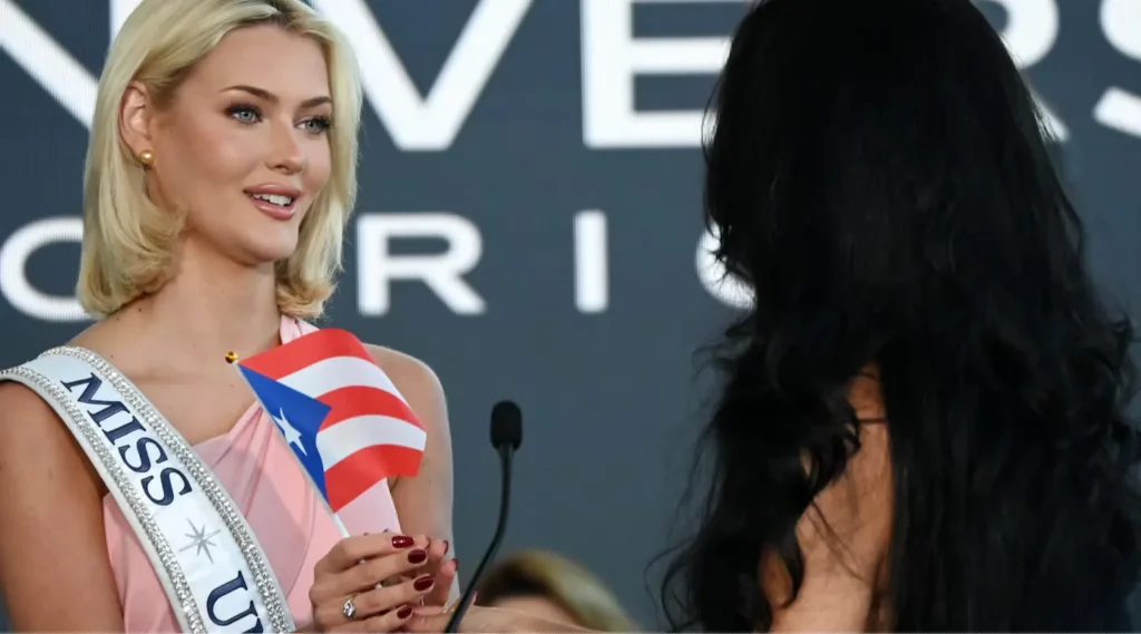 Victoria Kjær Theilvig, Miss Universe 2025. (Dennis A. Jones)