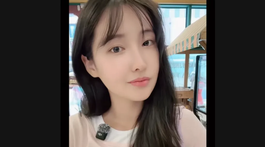 Influencer surcoreana Yoon Ji-ah. Foto: redes sociales