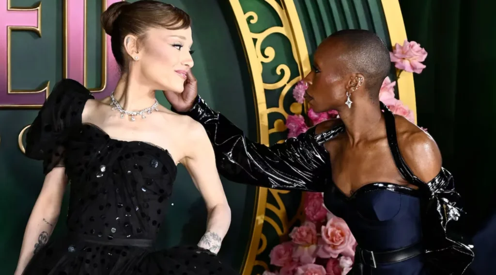 Cynthia Erivo y Ariana Grande. Foto: Getty Images