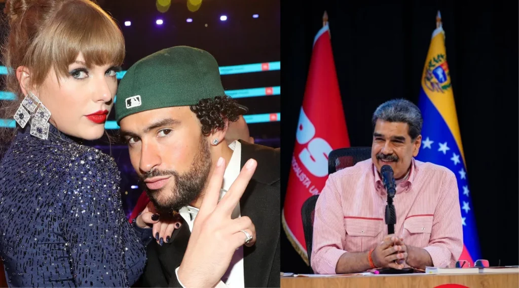 “Soy más famoso que Taylor Swift, que Karol G, soy más famoso que Bad Bunny”, dijo el mandatario de Venezuela. Foto: redes sociales