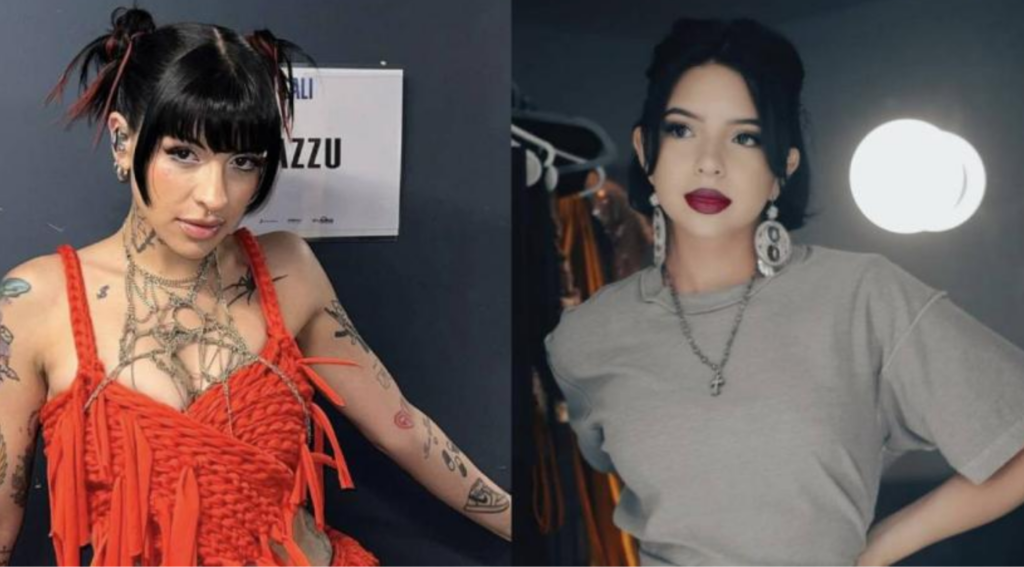 Cazzu y Ángela Aguilar juntas. Foto: Instagram/Mundo Deportivo