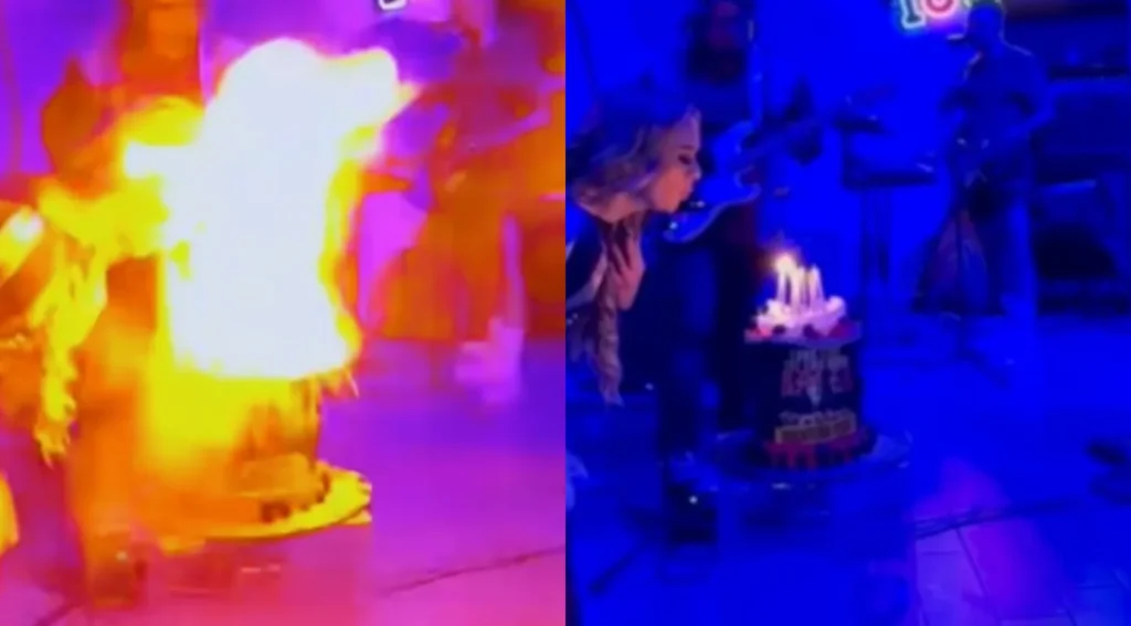 Video. Peligroso reto de TikTok deja a influencer mexicana con severas quemaduras. Foto: Instagram