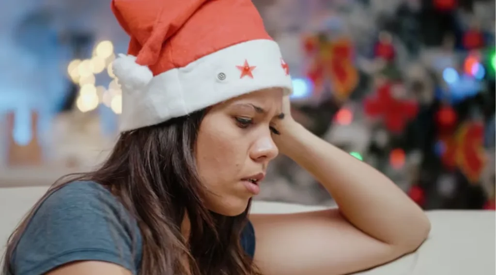 Depresión navideña. Foto: Ilustrativa/Freepik