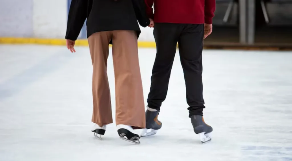 La emoción sube de nivel en la Pista de Hielo de Villa Nueva. Foto: Freepik/Ilustrativa
