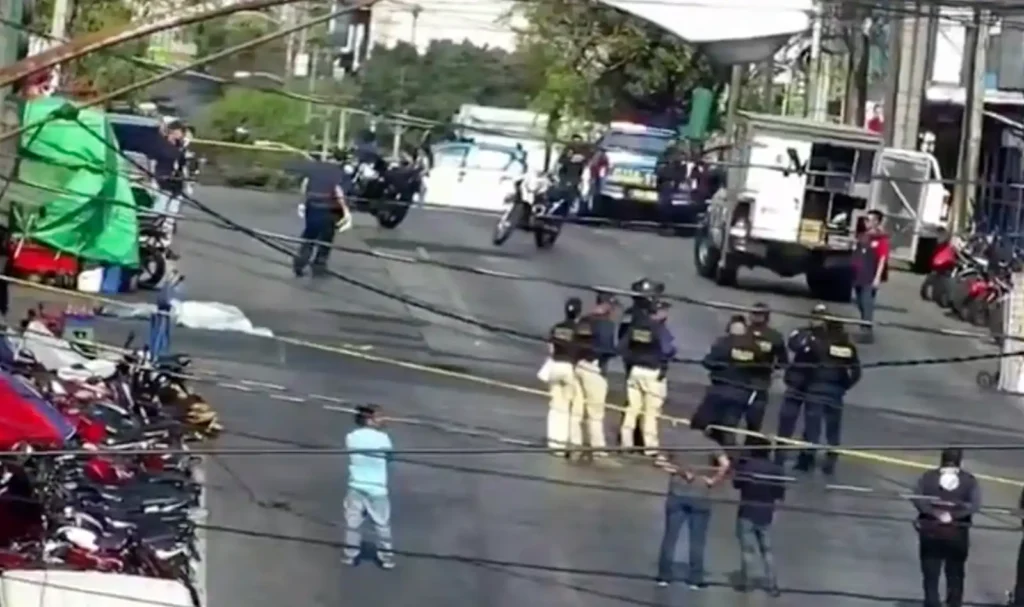 Captan en video discusión que terminó en balacera mortal en zona 1