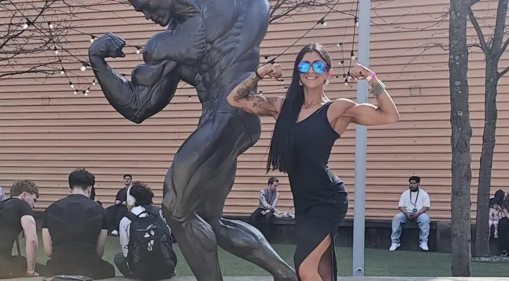 Sarah Castillo brilla en EE. UU.: gana doble oro y se corona overall en el Arnold Classic Amateur Sarah Castillo. Foto: RRSS