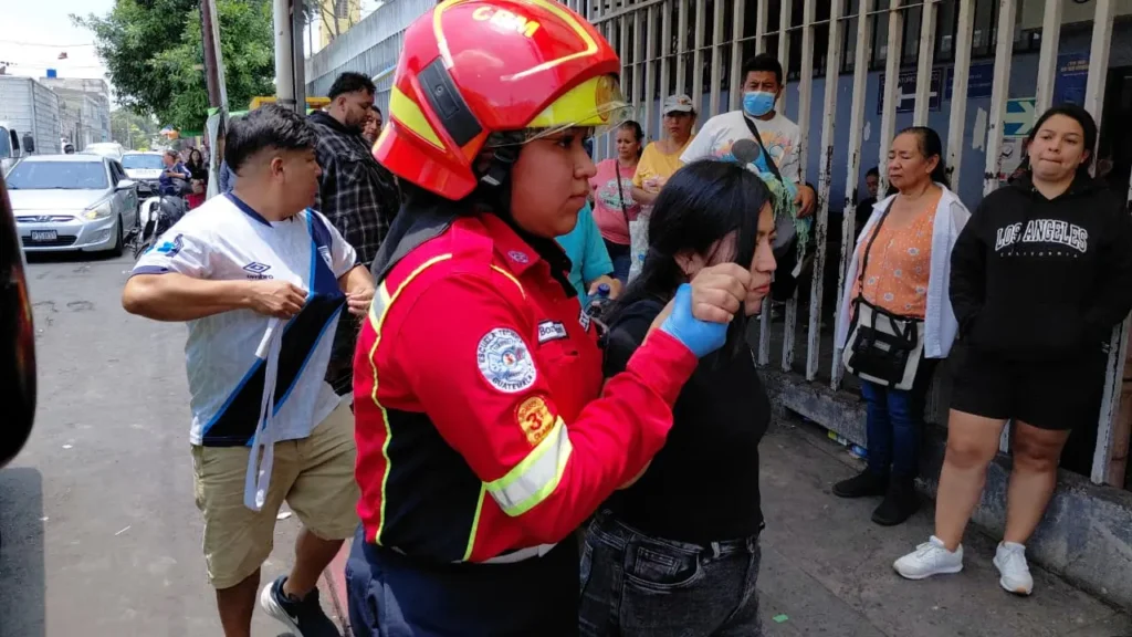 Disputa en pleno tránsito termina en balacera en zona 1