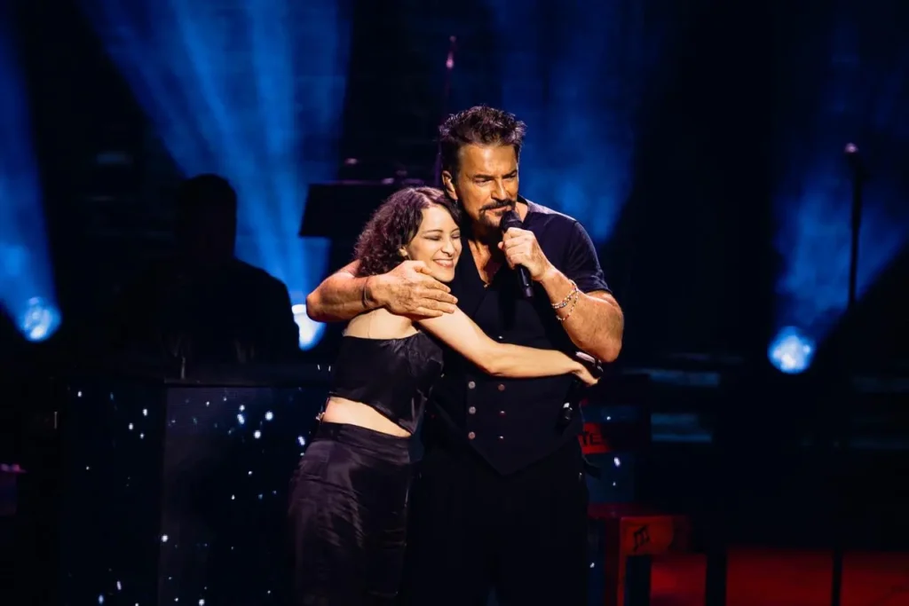 Ricardo Arjona y Gaby Moreno. Foto: Metamorfosis