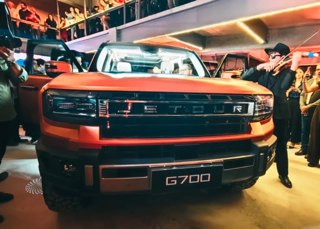 Jetour G700. Foto: Guateplay