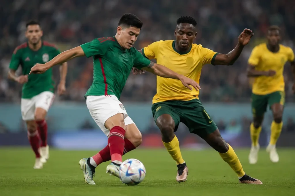México vence a Sudáfrica y abre con triunfo el Mundial