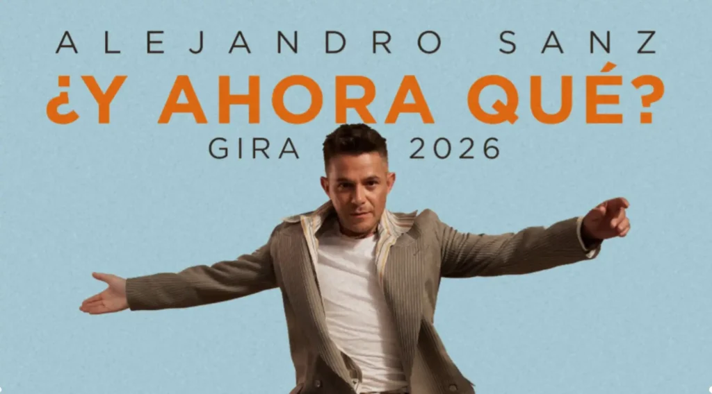 Alejandro Sanz confirma concierto en Guatemala con su gira “¿Y ahora qué?”