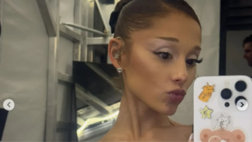 Ariana Grande. Foto: captura Instagram
