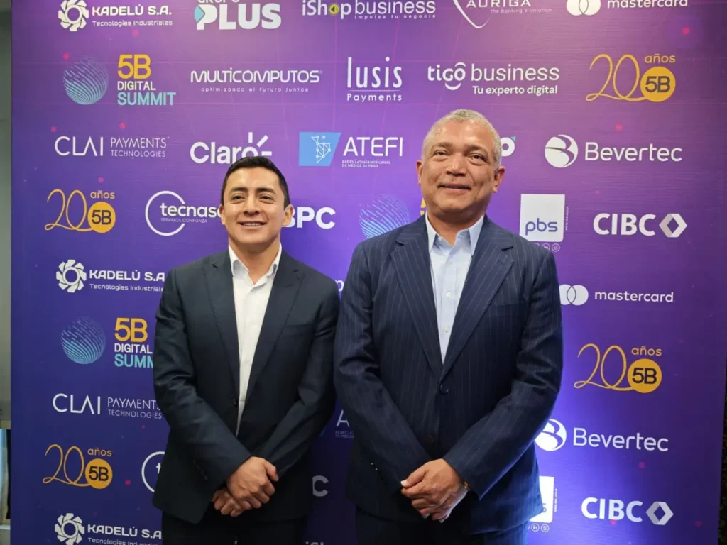 “Construyendo el futuro financiero”: La IX edición del 5B Digital Summit llega a Guatemala Llega a Guatemala la IX edición del 5B Digital Summit: “Construyendo el futuro financiero”. Foto: Guateplay