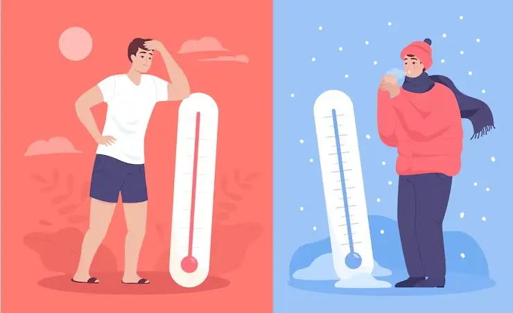 ¿Prefieres el calor antes que el frío? Esto podría significar algo sobre ti Calor y frío. Foto: Freepik