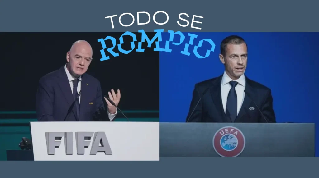 Tensión en la cumbre: La fuerte acusación que tiene a la FIFA y la UEFA en la mira de todos