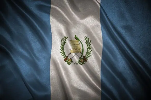 Bandera de Guatemala. Foto: Magnific
