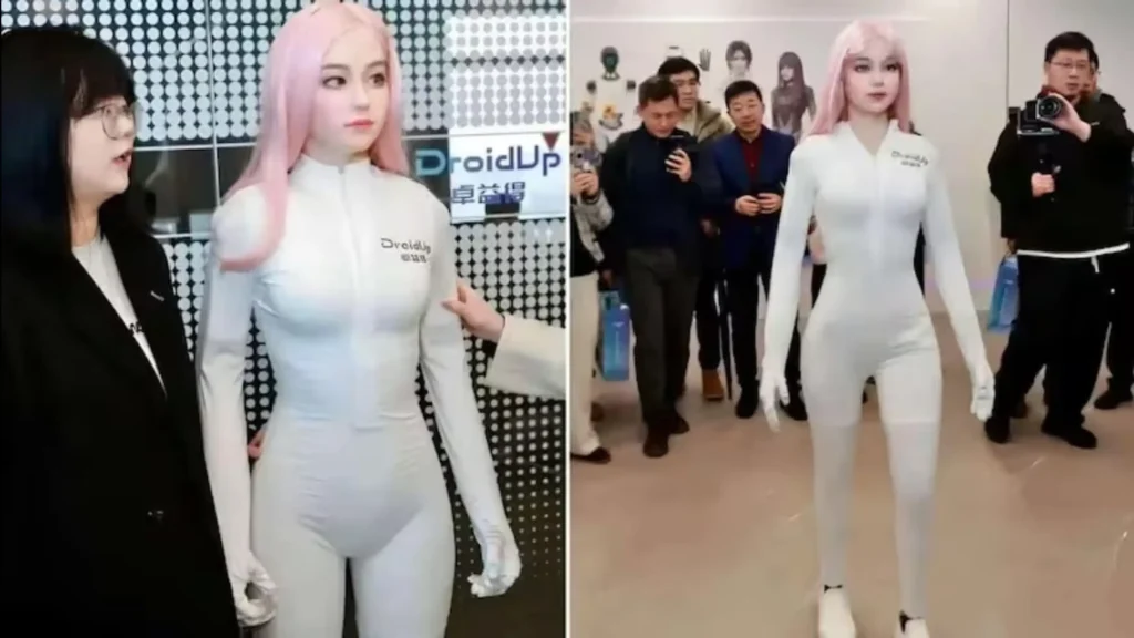 China Presenta nuevos androides ultrarealistas