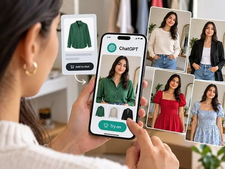 ¿Probarte ropa anter de comprarla? ChatGPT incorpora una nueva función