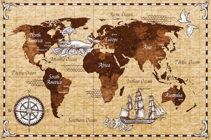 Mapa. Foto: Magnific